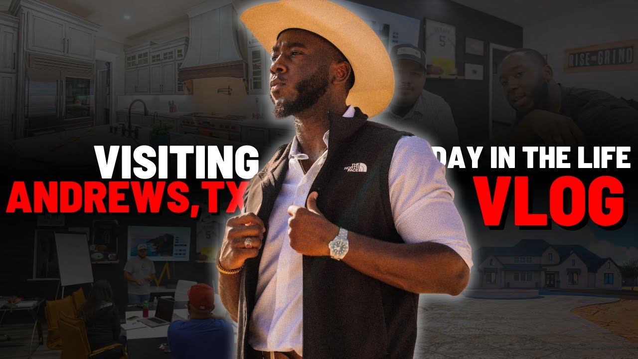 Day in The Life Vlog | Visiting Andrews TX & Filming A Mansion
