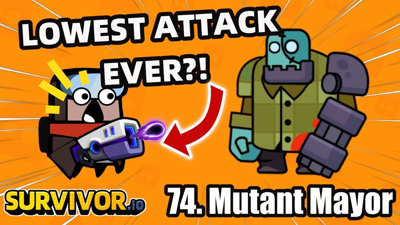 Survivor.io Chapter 74 Mutant Mayor 11k ATK - LOWEST ATTACK EVER?