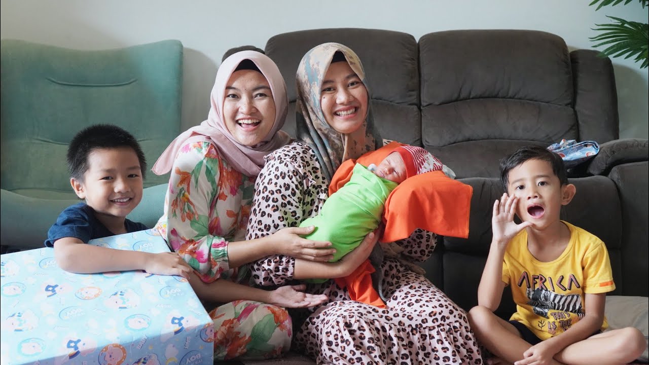 NENGOKIN MAMAH SALSA YANG UDAH LAHIRAN Dan Lihat Bayi Azam | Davino Vlog