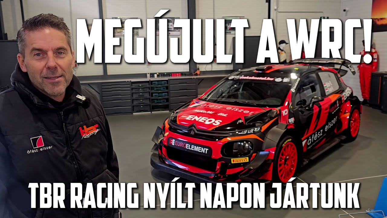 MEGÚJULT A C3WRC - Bútor Robival beszéltünk a nyílt napon, mesélt az idei évről és a jövőről