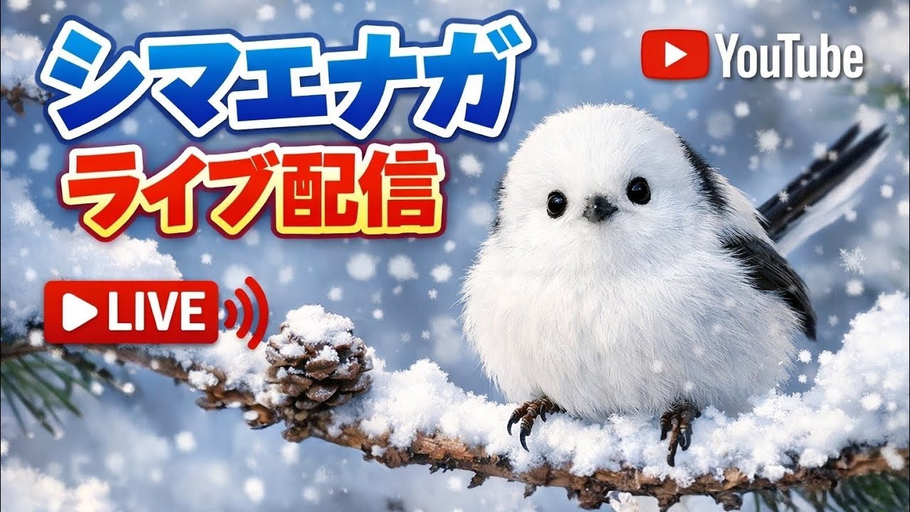 シマエナガちゃん がライブ配信中！