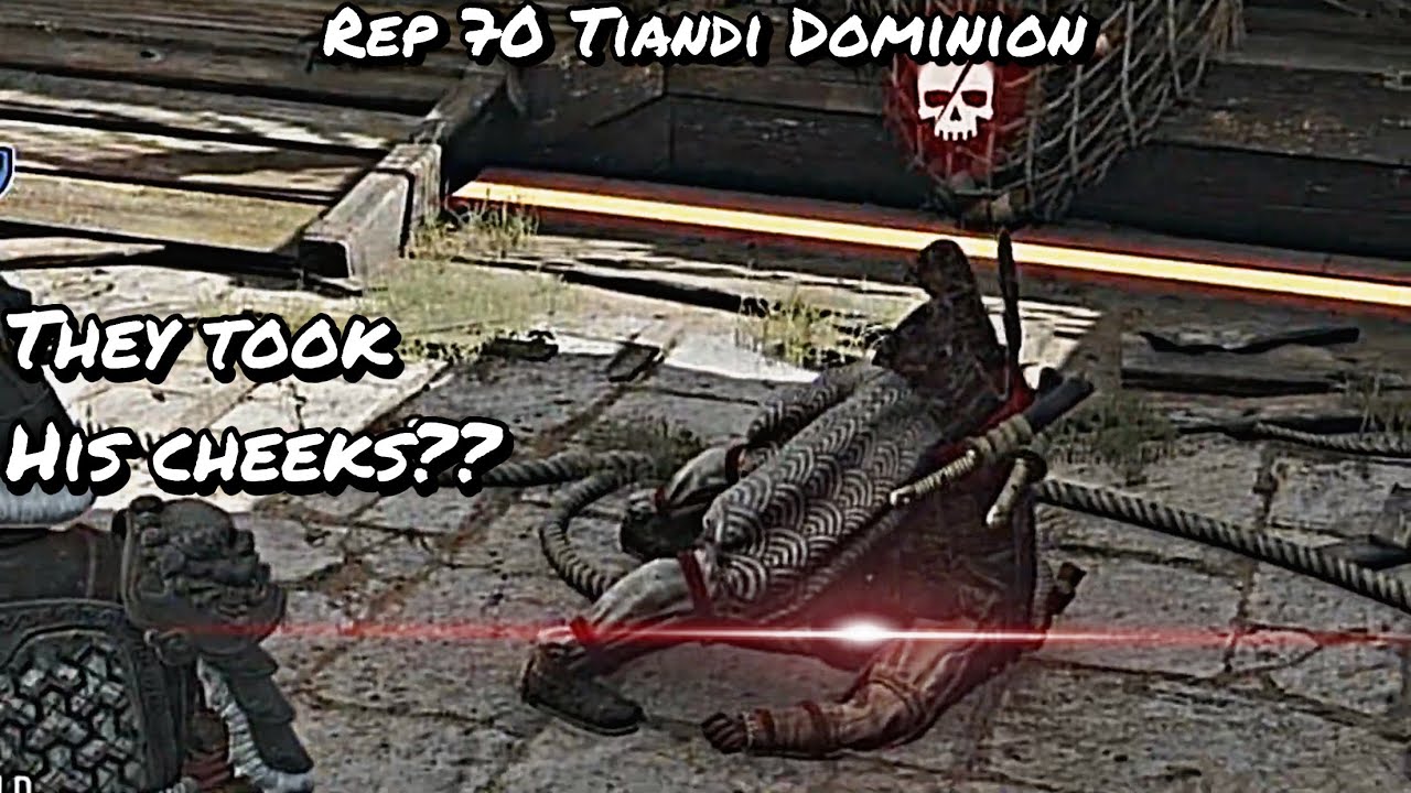 THEY TOOK HIS CH33KS?? (Rep 70 Tiandi Dominion) | For Honor
