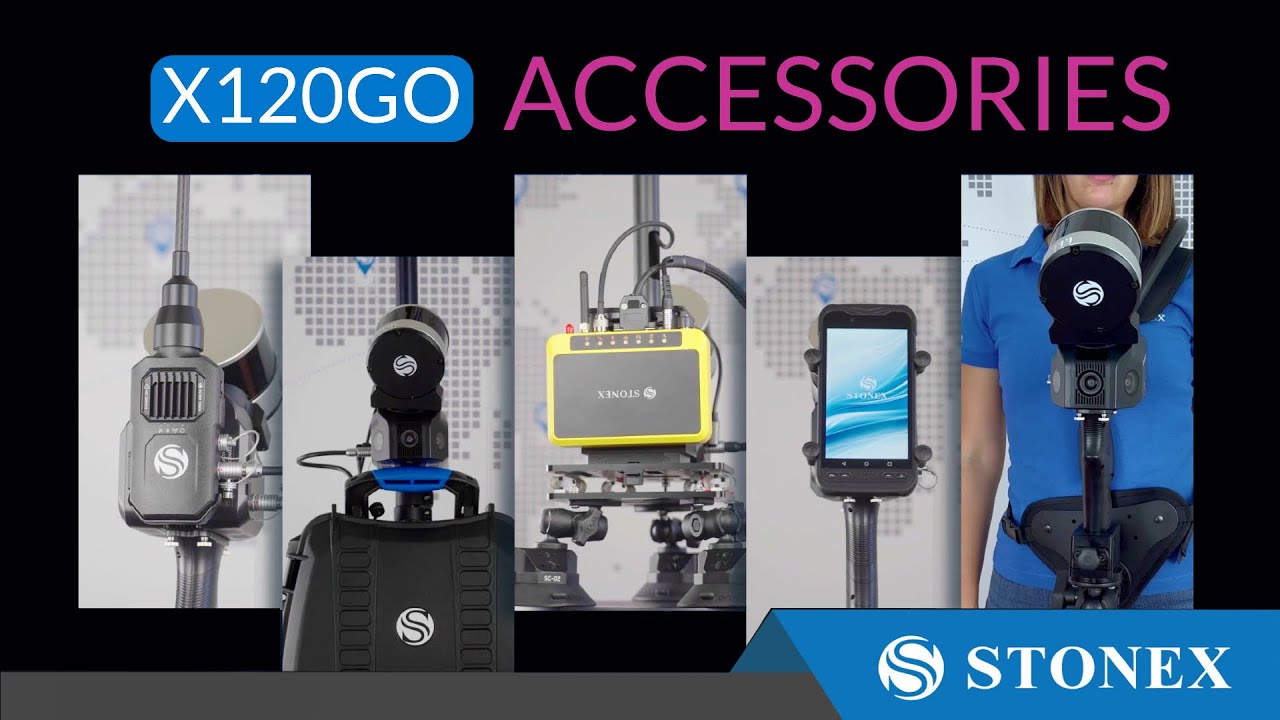 Stonex X120GO SLAM Laser Scanner - Accessories