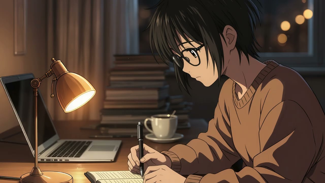 Lofi Study Focus Productivity Music | Calm Piano Relax Boost Concentration and Focus