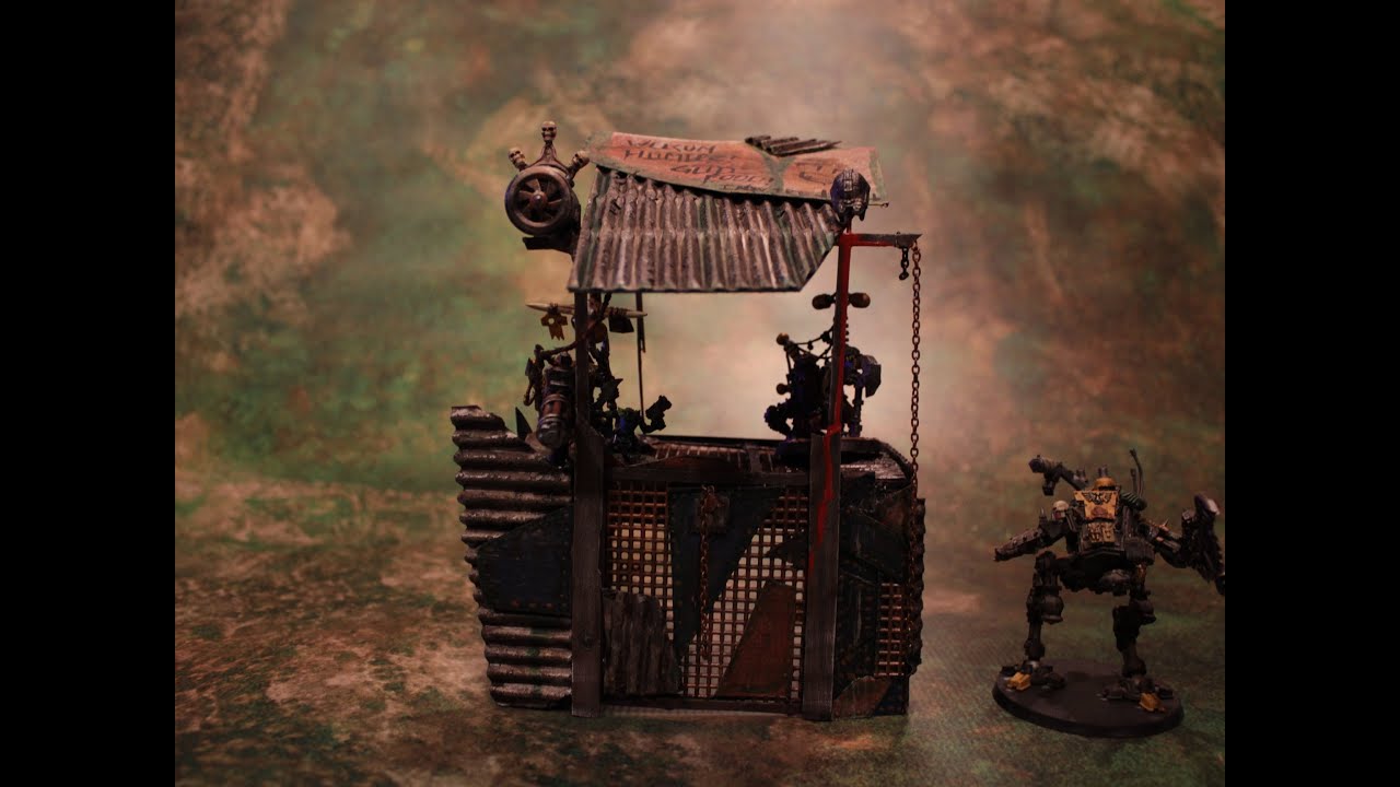 The Gates of Waaaaaagh! A Free terrain Build For 40K, FrostGrave, D&D, Killteam!