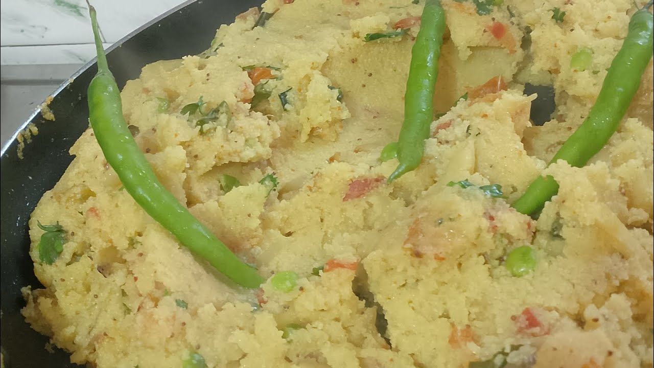 एक कटोरी सूजी से पूरे😋😋 परिवार के लिए उपमा रेसिपी। 🍲🍛वेजिटेबल से भरपूर Upma recipe।sheetal kitchen ।