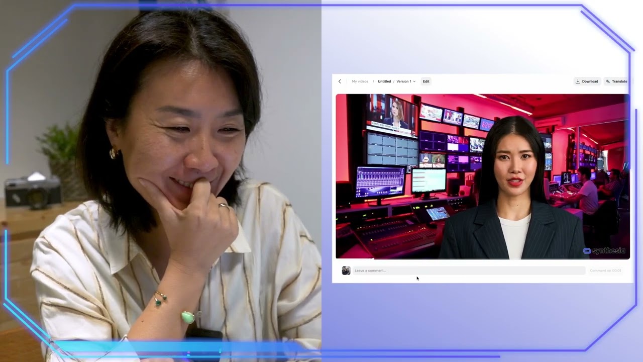 Can AI tools create a professional news video?