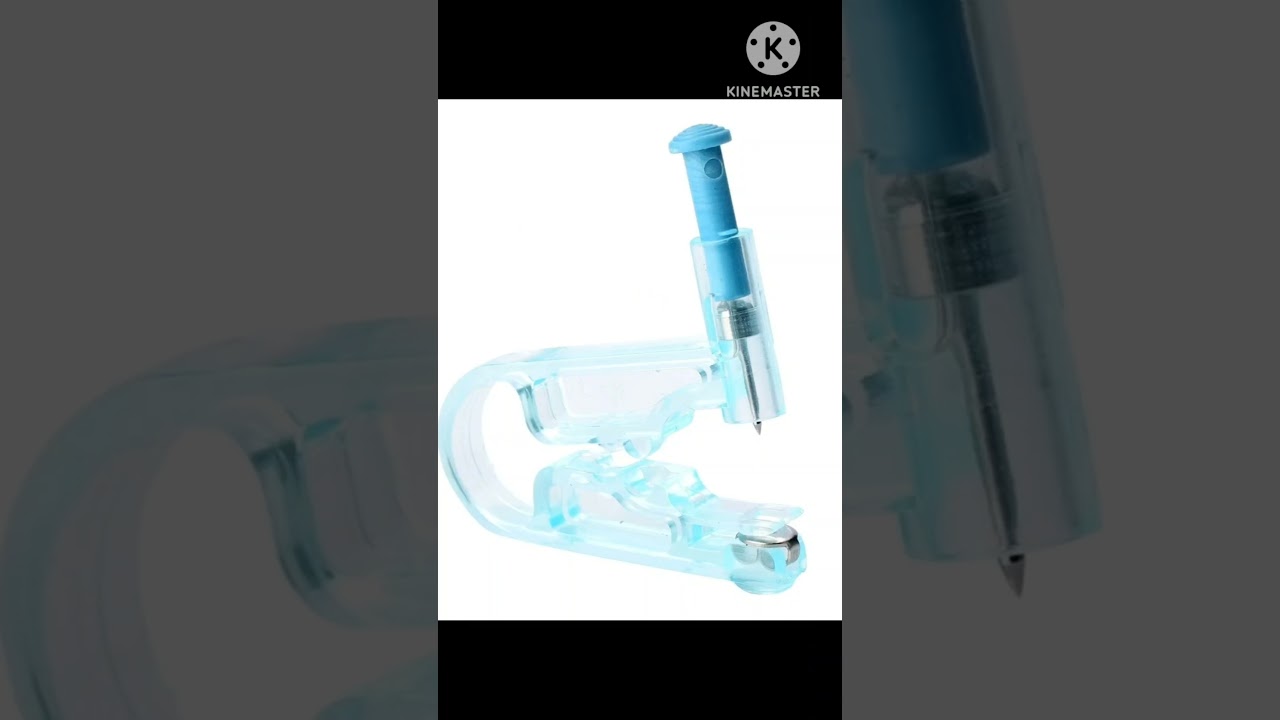 disposable ear piercing unit 