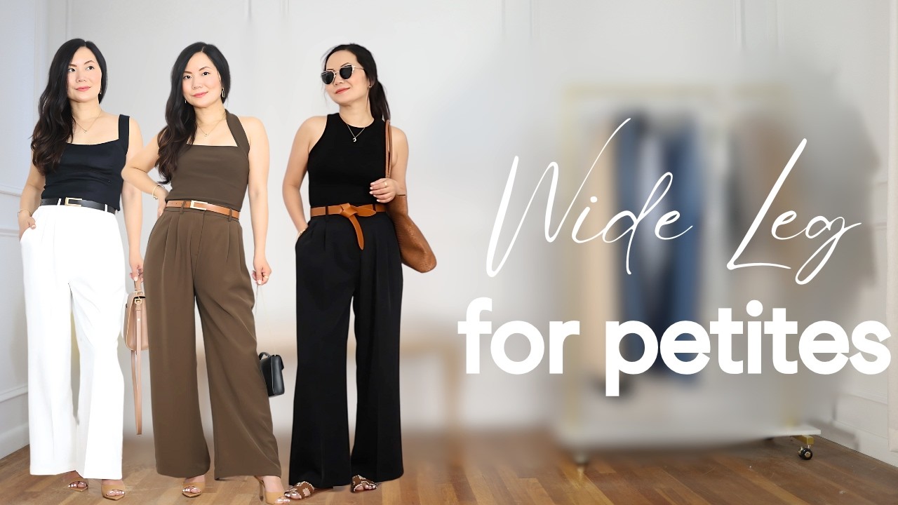 Yes, You Can Look Good in Wide Leg Pants Even if You are Short (12 Flattering Outfits)