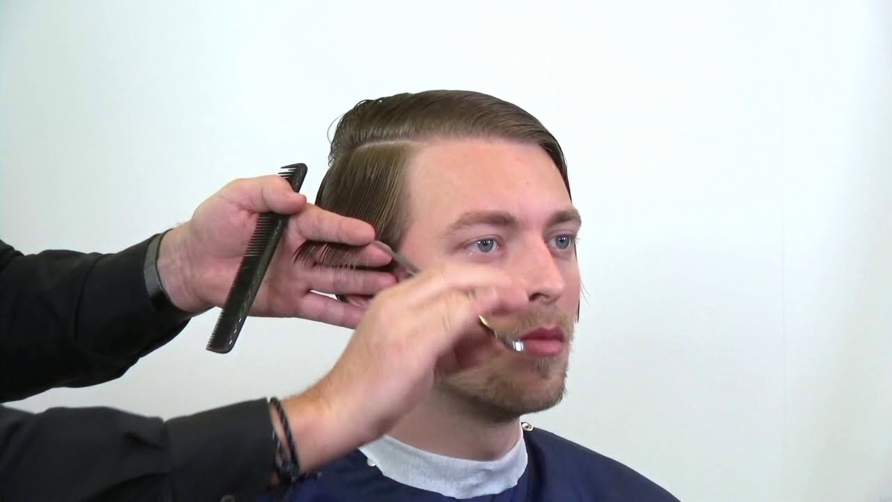 Kniptechniek herenvak voor de Haarmodelijn 2020. Vakmanschap is meesterschap. Men's grooming cutting