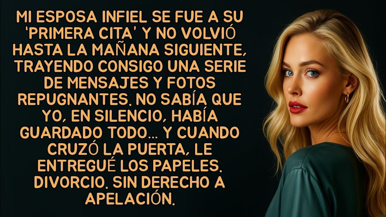 Mi esposa infiel se fue a su “primera cita” y no volvió hasta la mañana siguiente, trayendo consigo