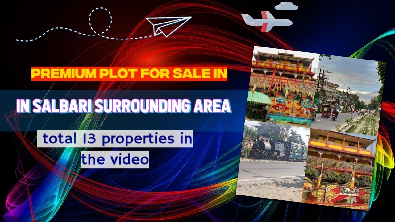 premium plot for sale in salbari surrounding area total 13 properties in the video
