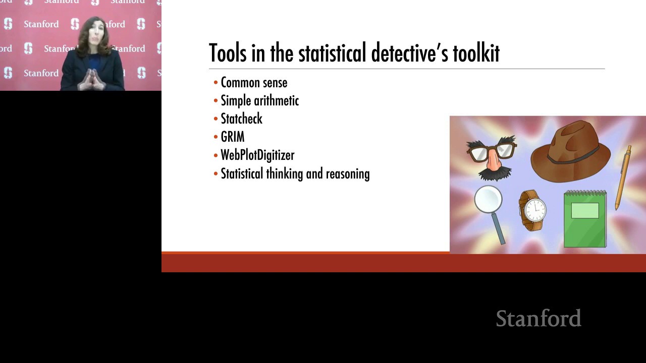 Stanford Webinar: How to Be a Statistical Detective