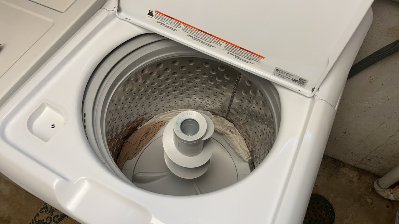 GE washing machine - pillows and request