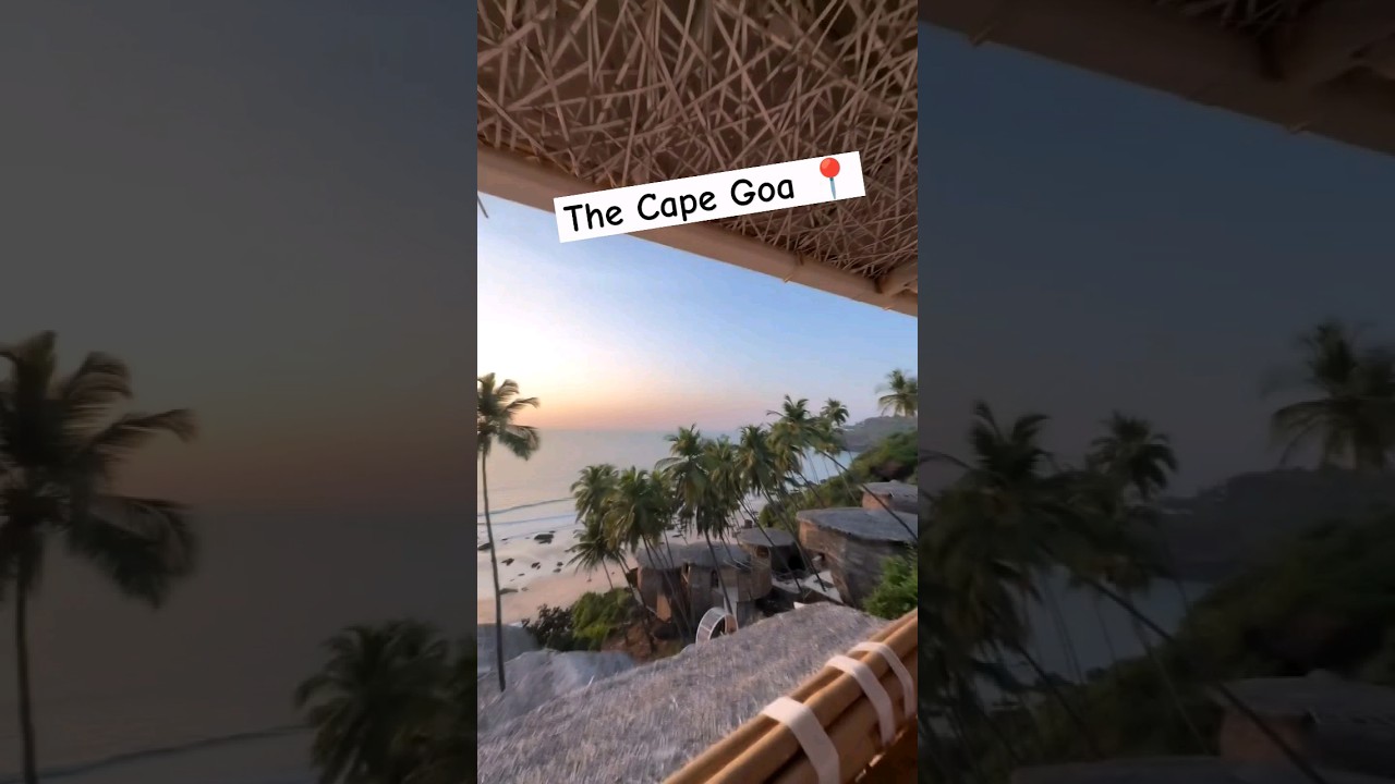 The Cape Goa 📍 beautiful sunset View
