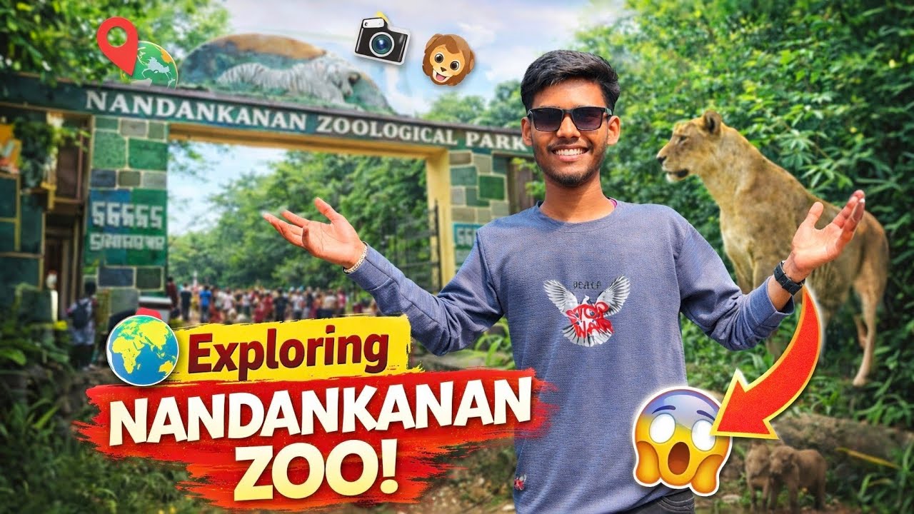 Exploring Nandankanan Zoological Park 🐯✨