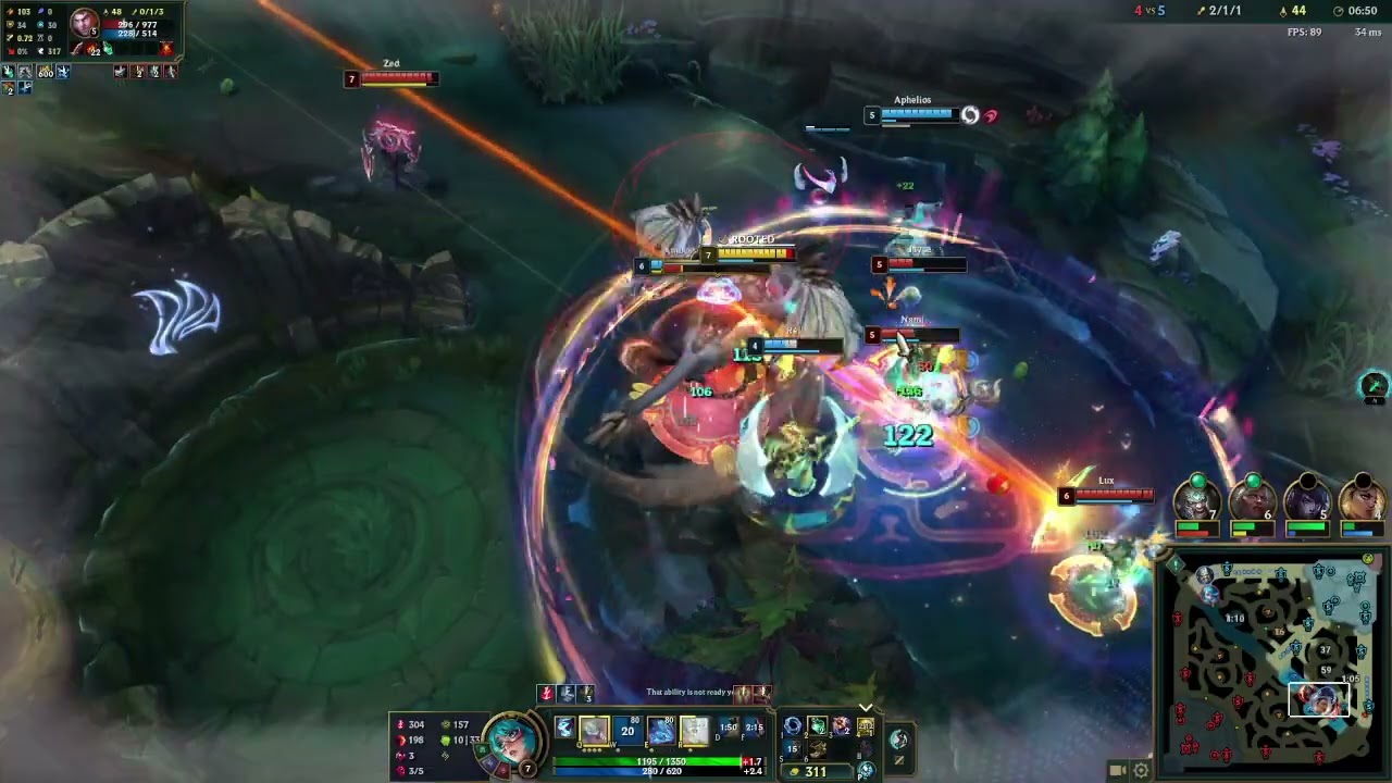 Aurora Vs Zed Master