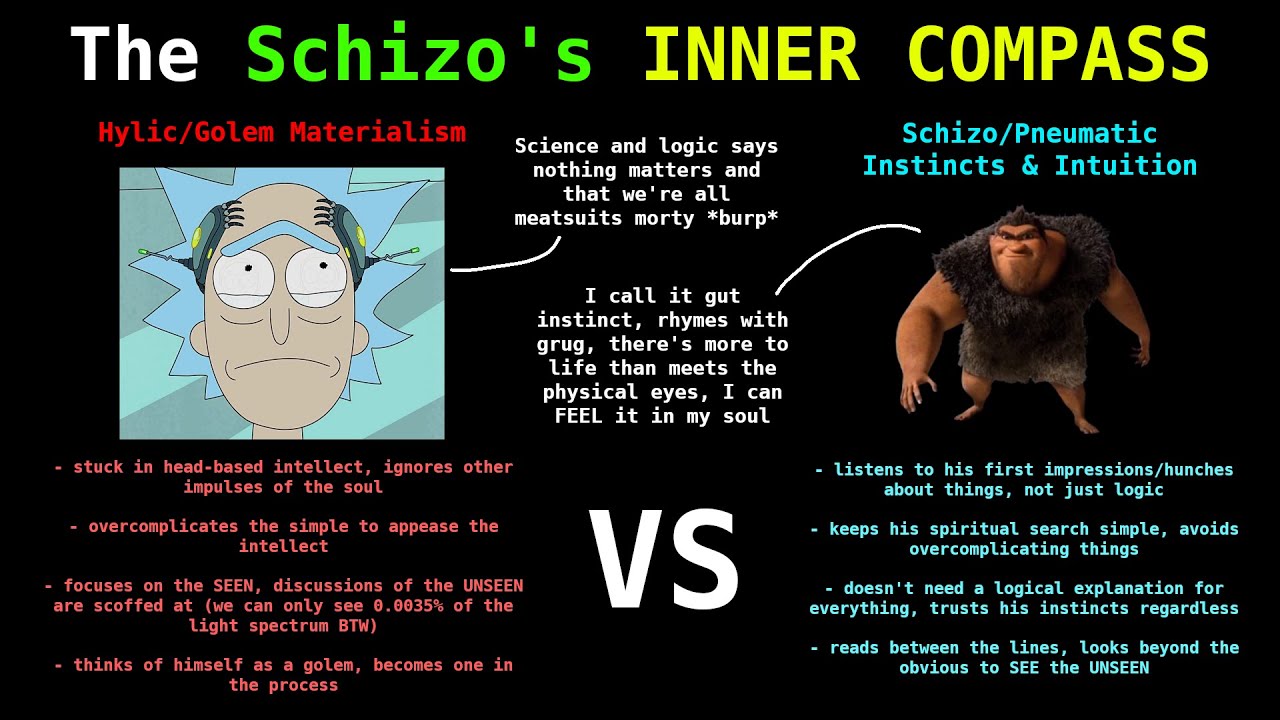 GUT INSTINCT: The Schizo's Inner Compass