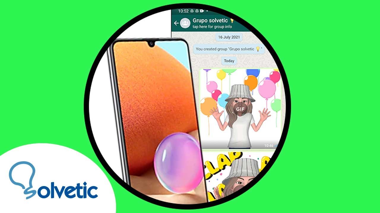 💬 Use Ar Emoji Stickers WhatsApp Samsung Galaxy M32, M42, M52 and M72v