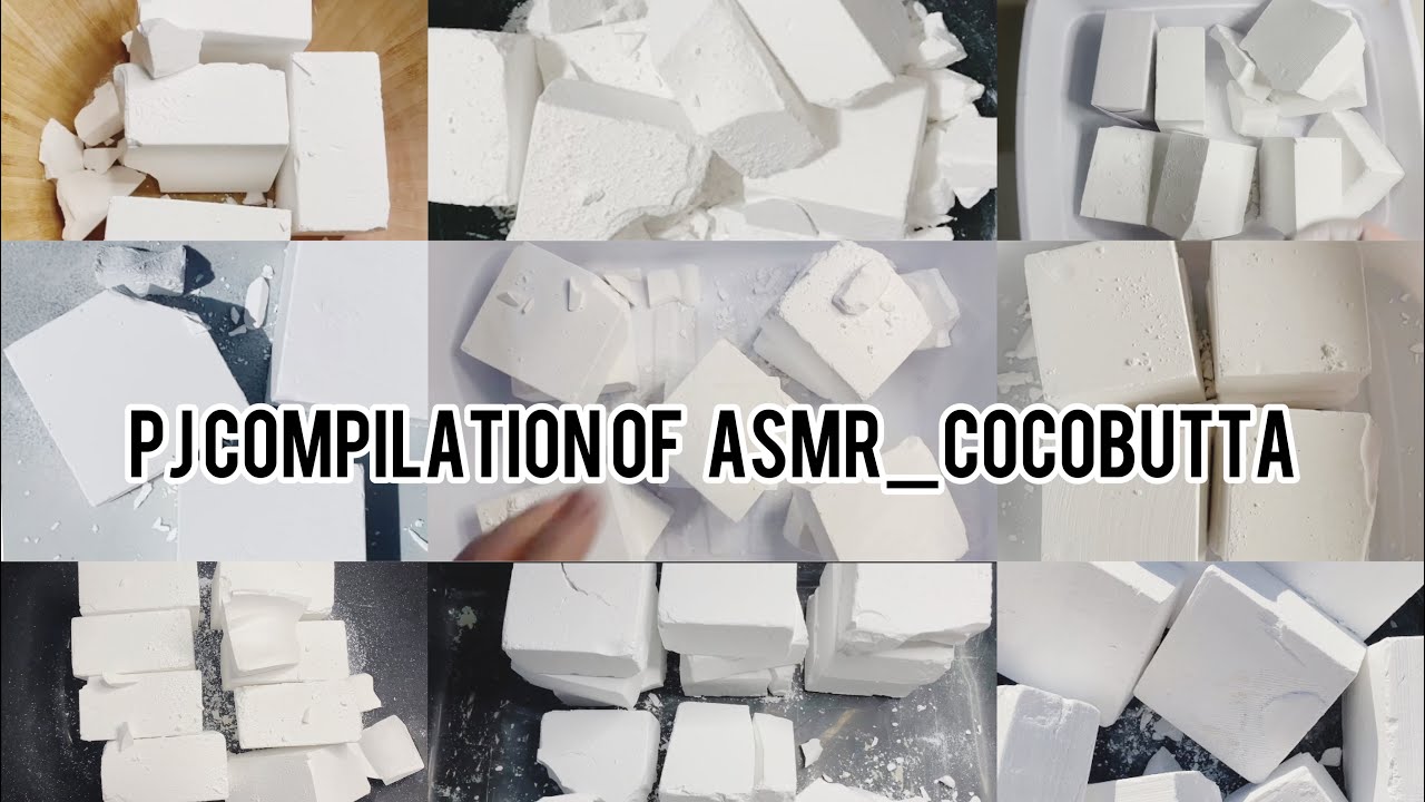 🤍Soft and Buttery Plain Gym Chalk Crush🤍 Powdery Compilation