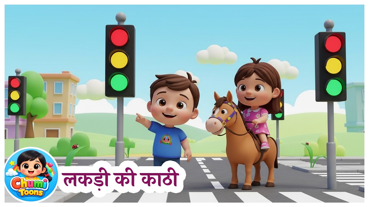 Lakdi Ki Kathi 🐴 | लकड़ी की काठी | Kids Hindi Rhymes LIVE | Chumi Toons