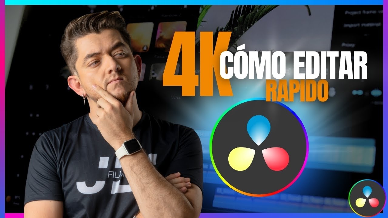 ⚡🎥 Tu EDITOR MÁS RÁPIDO 🔥 Cómo optimizar 4K en Resolve 20 (2026)