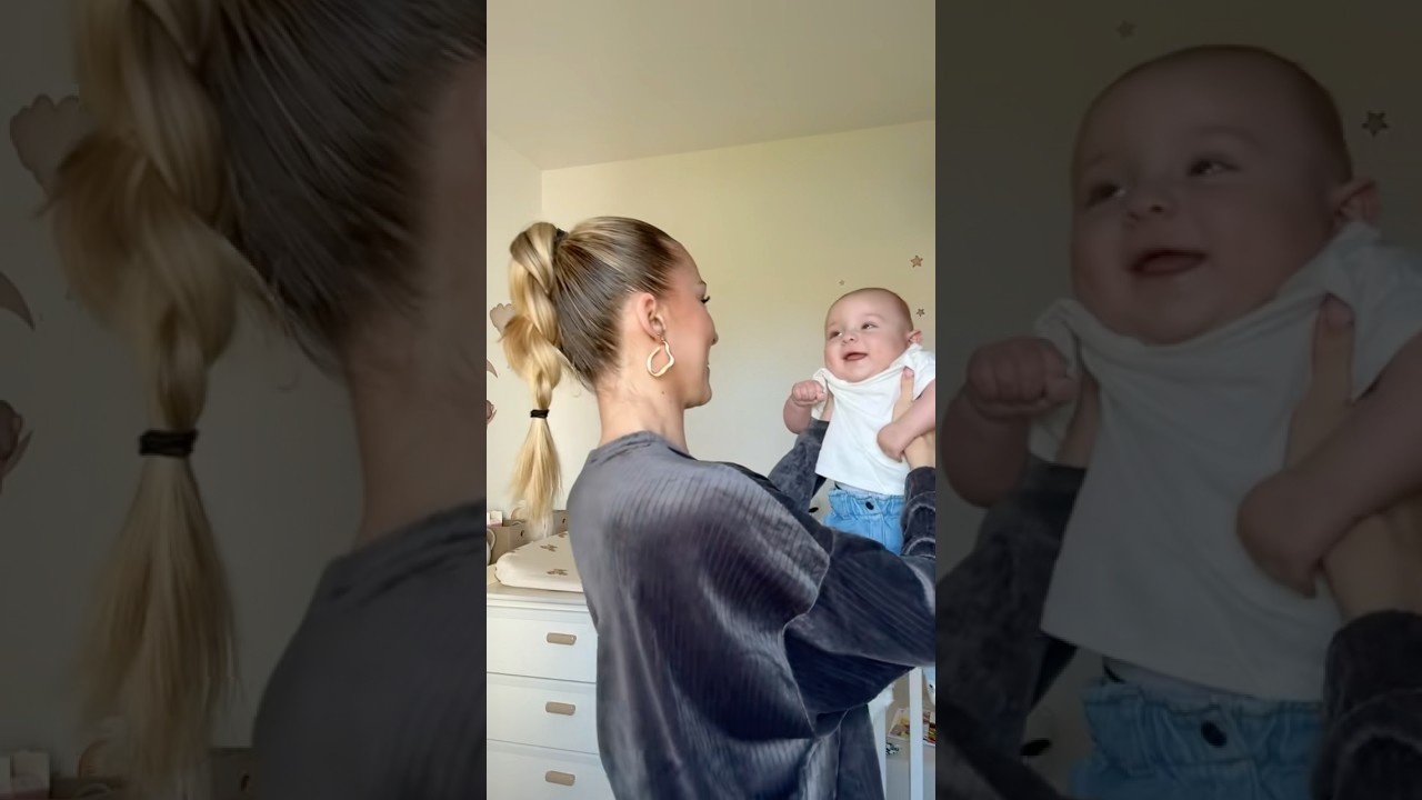 Son sourire &agrave; croquer ✨🫠 #jeunemaman #maman #baby #bebe #momlife