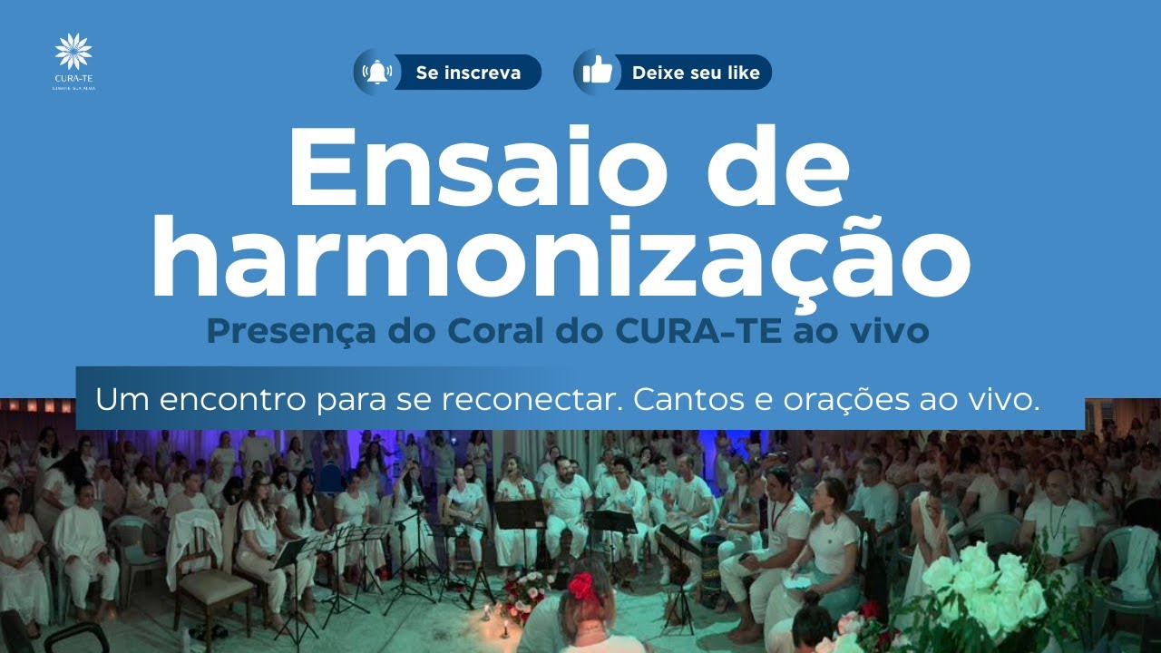 Harmonização  | Coral ao Vivo – Cura-te (Online)