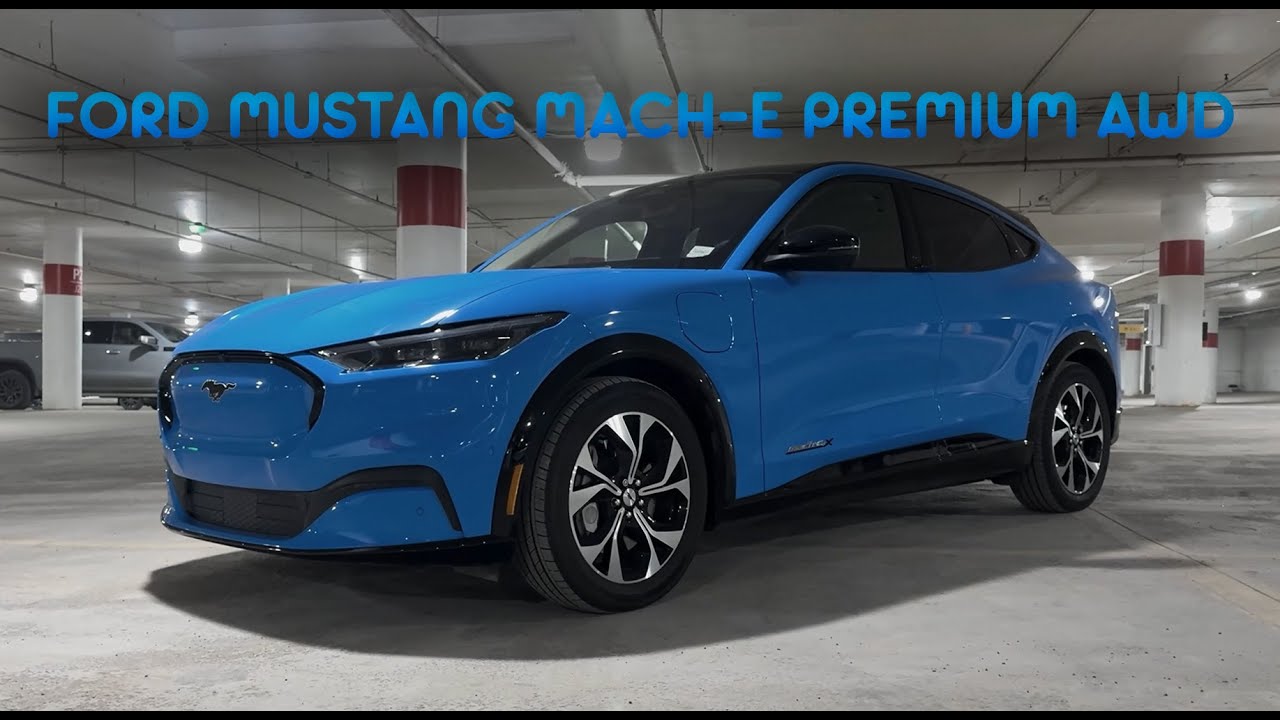 Mustang Mach-e premium AWD - что осталось от мустанга?