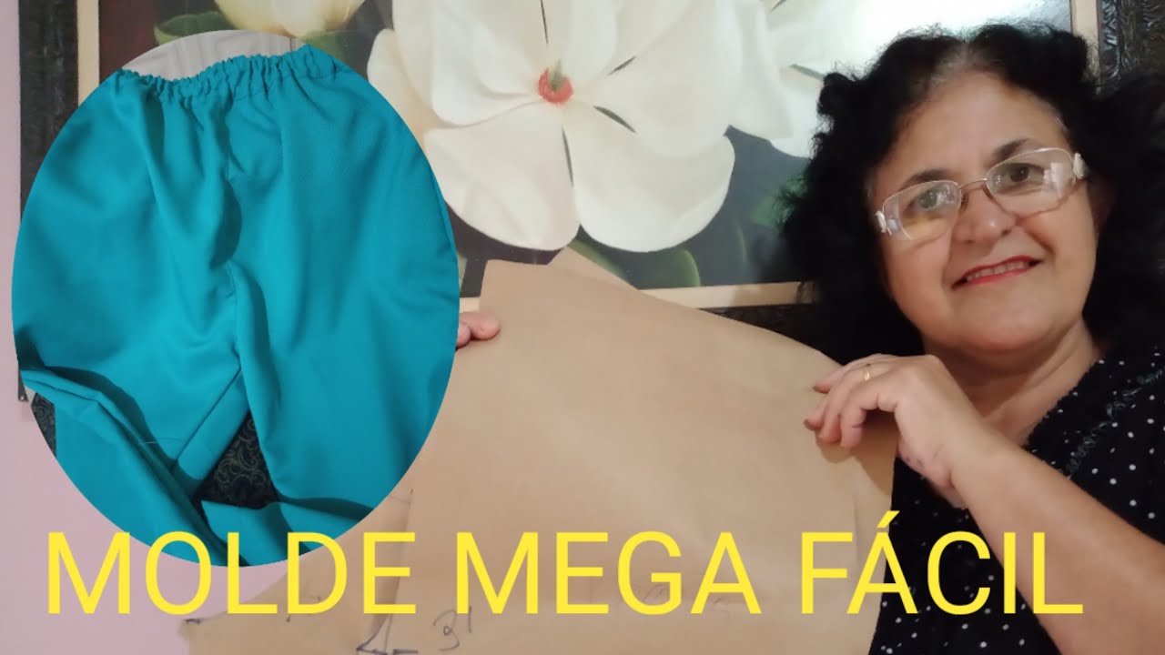 MOLDE CALÇA DE PIJAMA!! TAMANHO GG