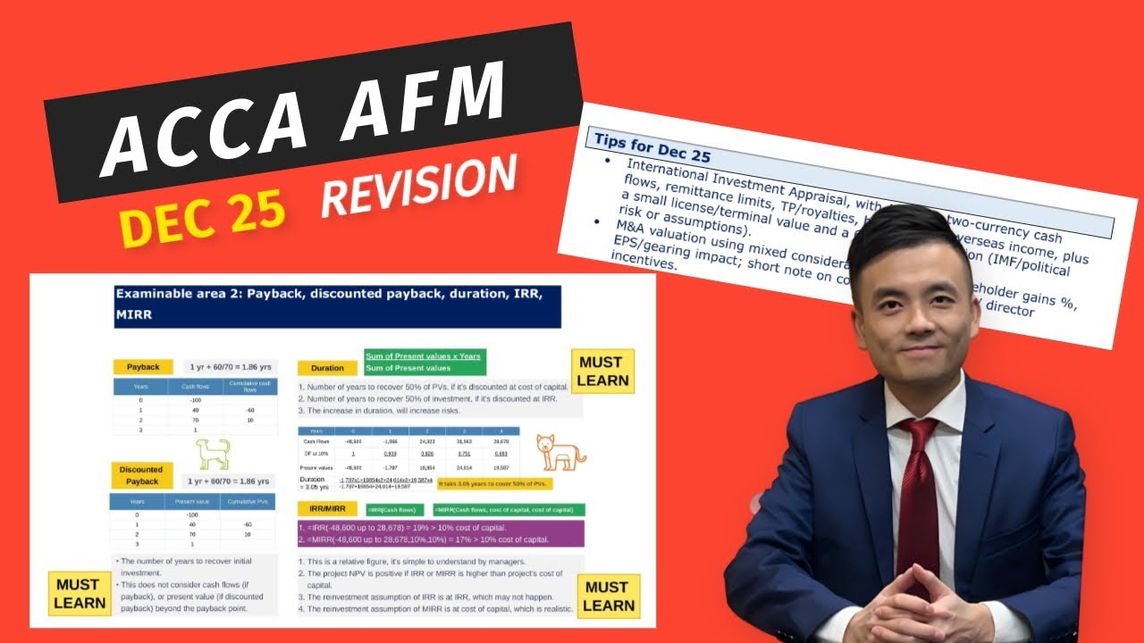 Курс ACCA Advanced Financial Management AFM (декабрь 2025 г., обновление) (9 платиновых разделов,...