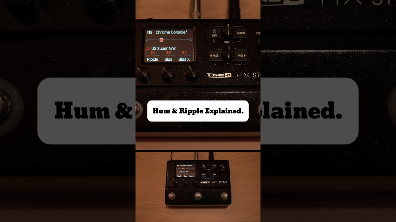 What is Hum & Ripple? #hxstomp #tutorial #tone #amp