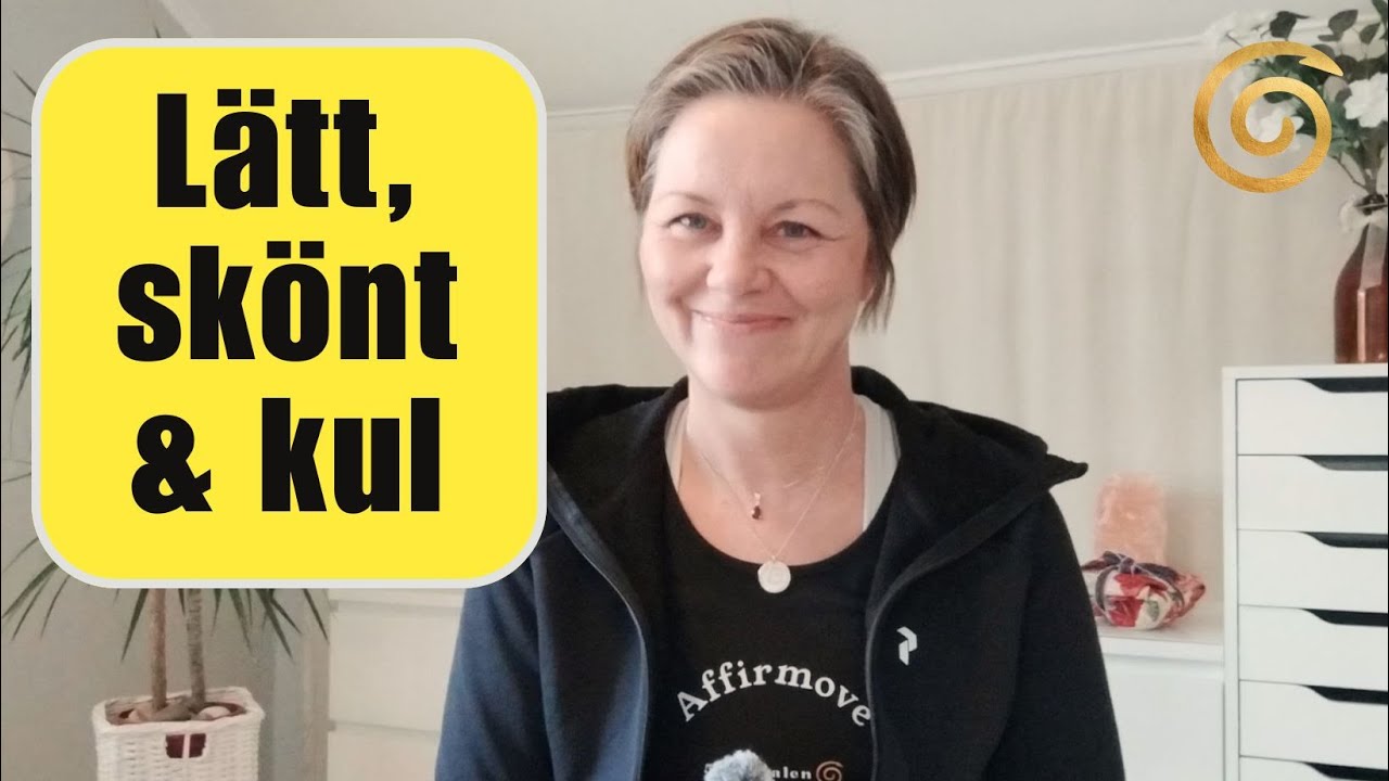 Släpp motstånd och öppna upp på ett glädjefyllt sätt