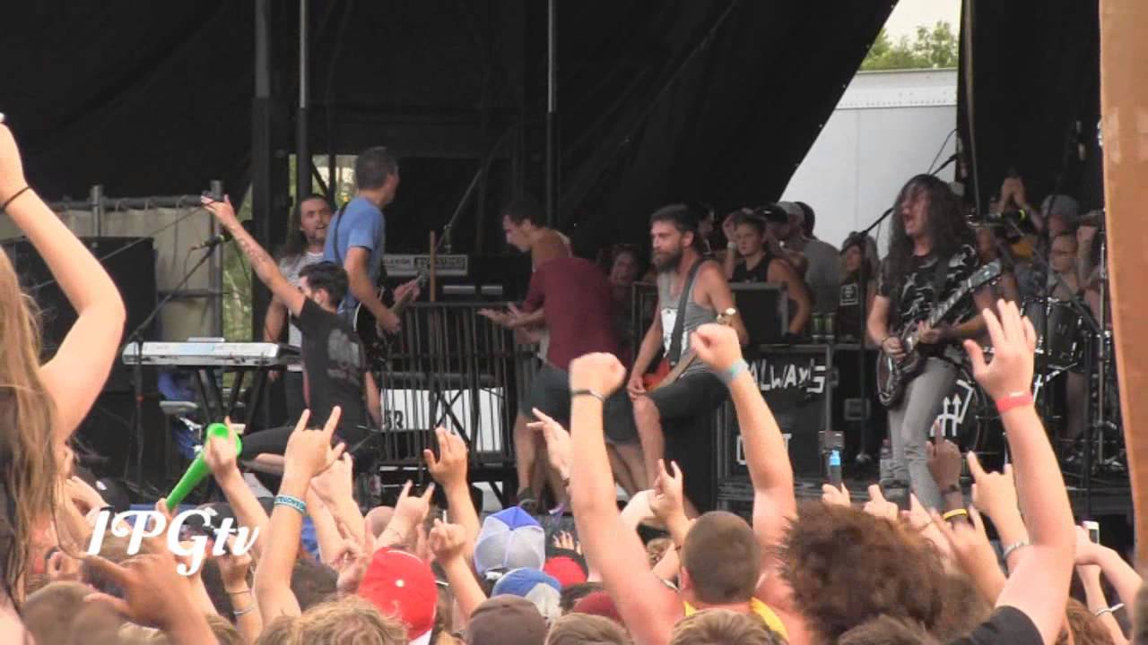 Chiodos - Fullset LIVE [HD] @ 2013 Vans Warped Tour Detroit, MI