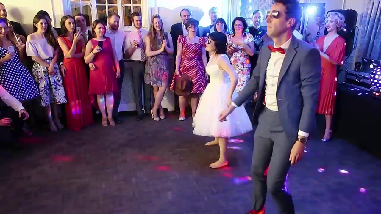 Funny movie themed wedding first dance