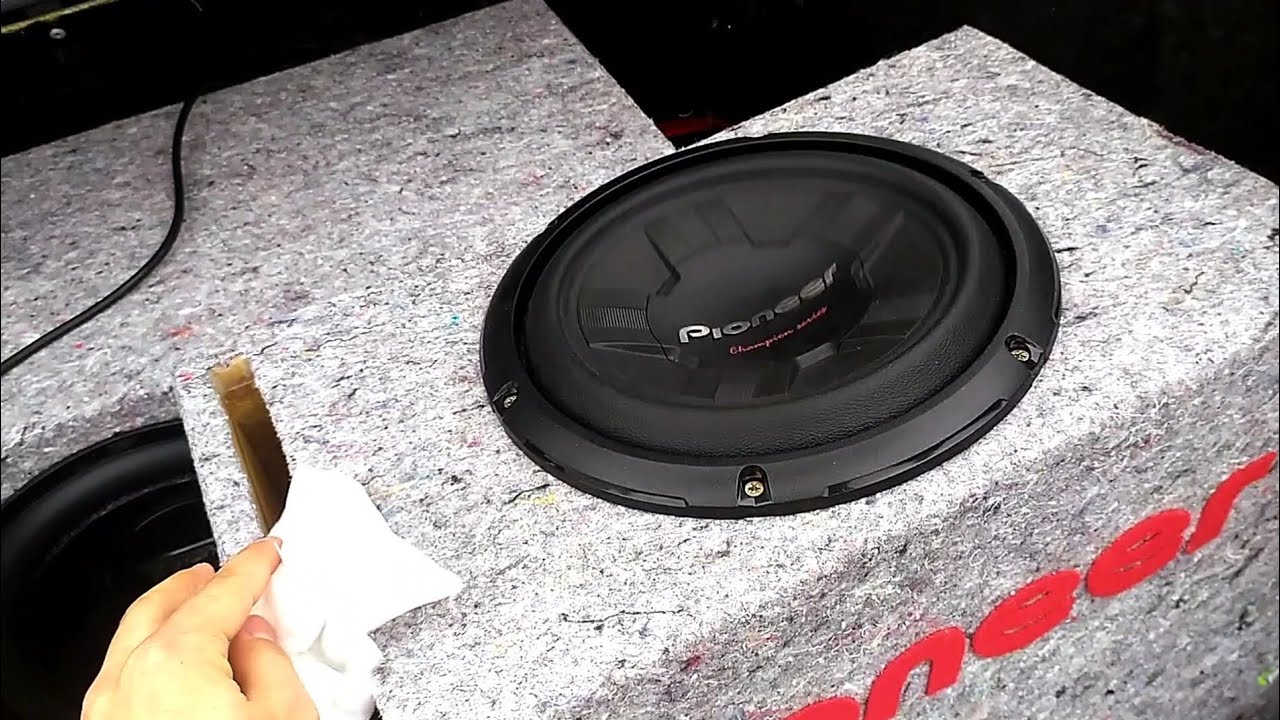 Pioneer TS-W261S4 max subwoofer excursion