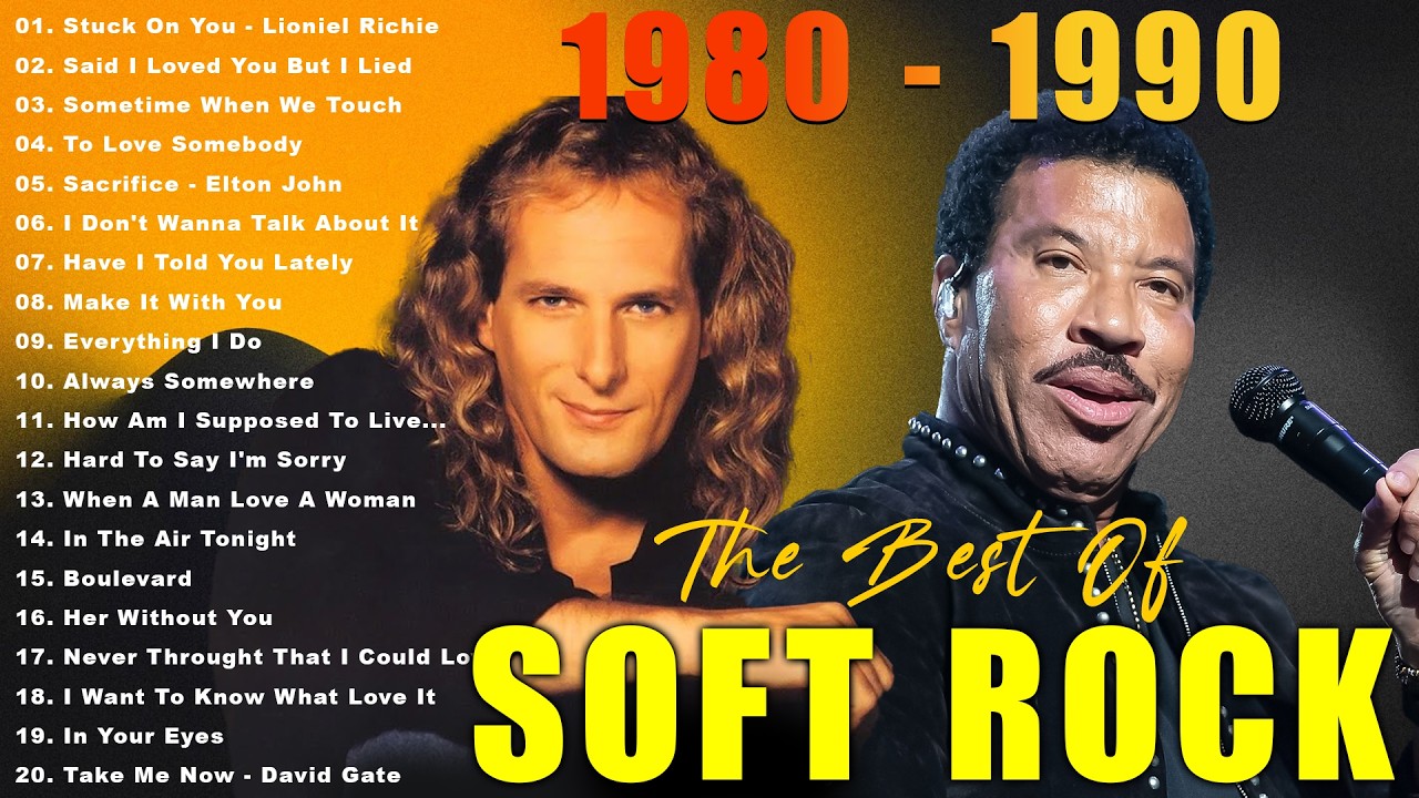 Soft Rock Songs 70s 80s 90s Full Album 🎁 Lionel Richie, Elton John, Eric Clapton, Bee Gees, Lobo