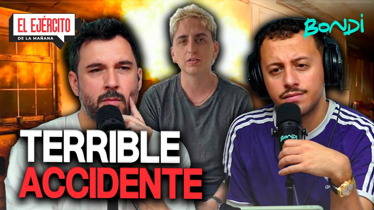 El TERRIBLE INCENDIO QUE SUFRIÓ ENZO AGUILAR EN SU CASA #bondi #accident #fire