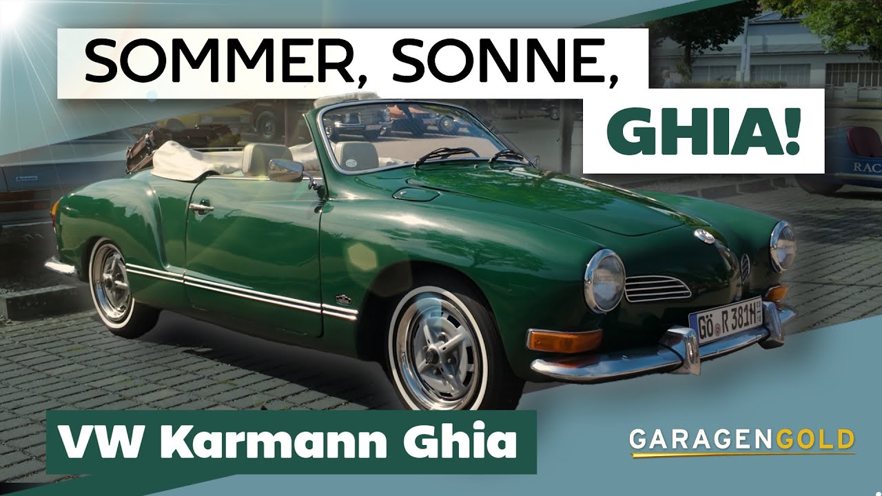Italienisches Design, deutsche Technik: VW Karmann Ghia | Einbecker Oldtimertage | Garagengold