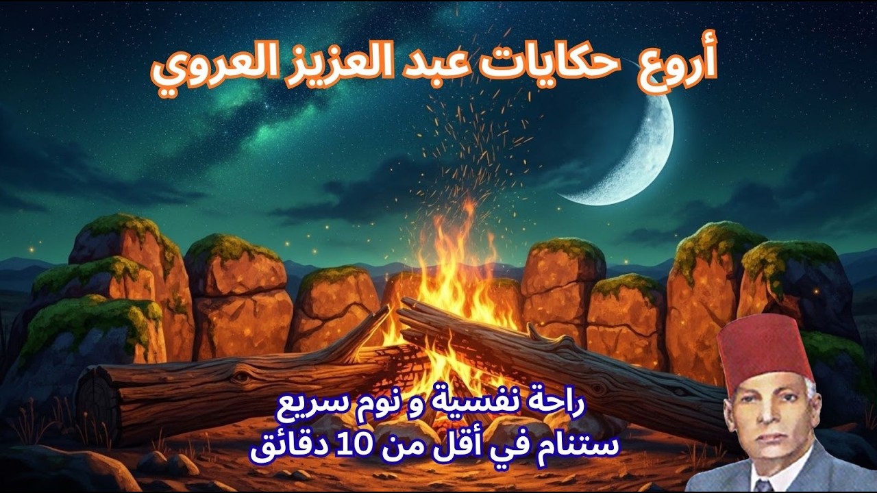 ساعتان من أروع حكايات العروي مع صوت النار و طقطقة الحطب: EP 8  - Abdel Aziz El Aroui