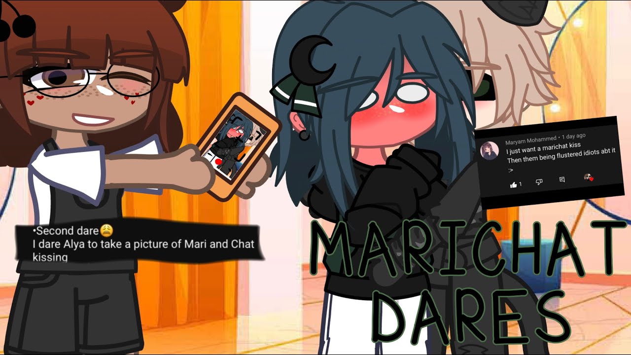 miraculous dares 🐞🐈‍⬛ || marichat💖 || 5k special
