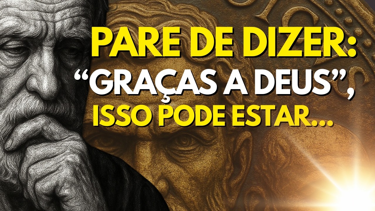 Porque dizer: “GRAÇAS A DEUS”,  está te DEIXANDO ANSIOSO | ESTOICOS DESCOBRIRAM algo MUITO PODEROSO