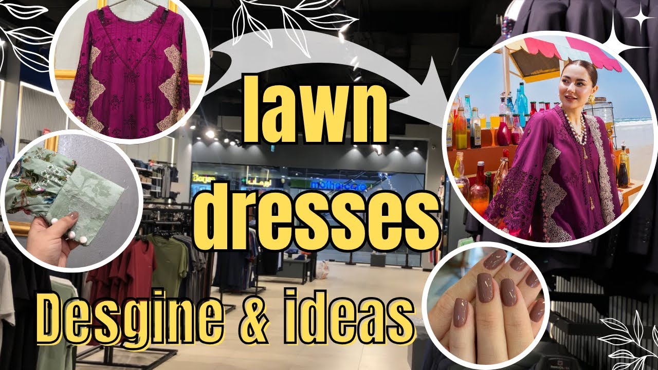 My summer dress with new trendin designs❤️| elaf dress🛍️| lawn dresses and farshi shalwar's