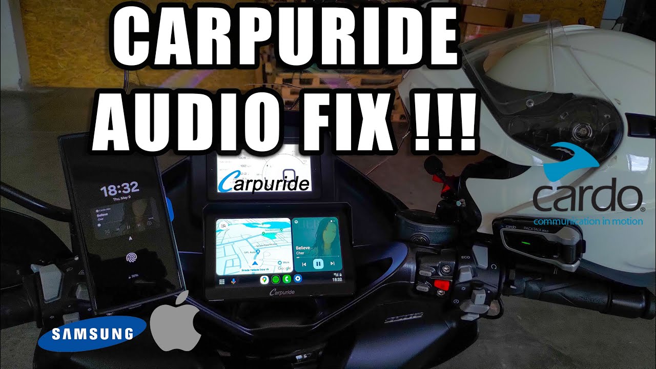Carpuride Audio Fix - Android Auto/Apple Car Play