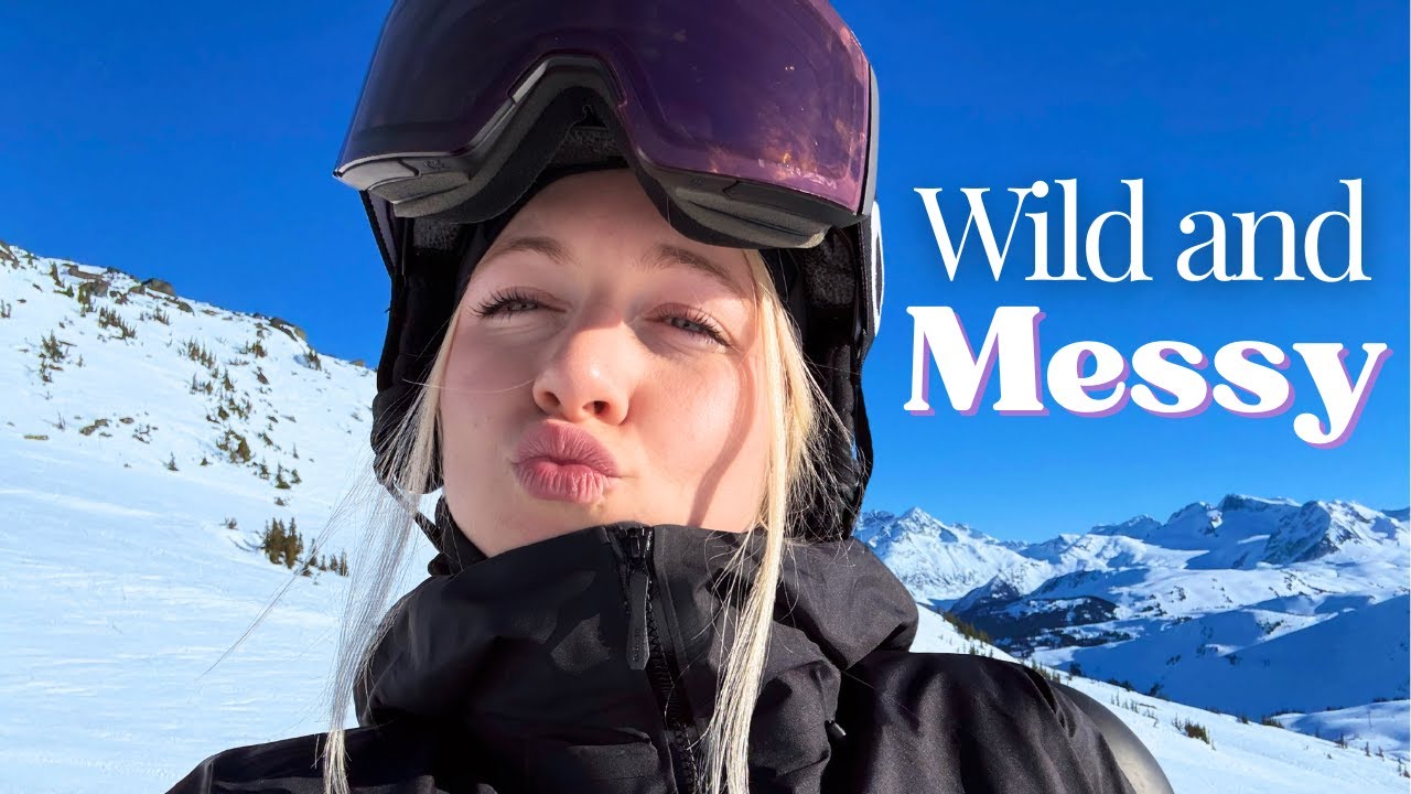 Hot Girl Skiing After Quitting the Ski Bum Life | Whistler Blackcomb