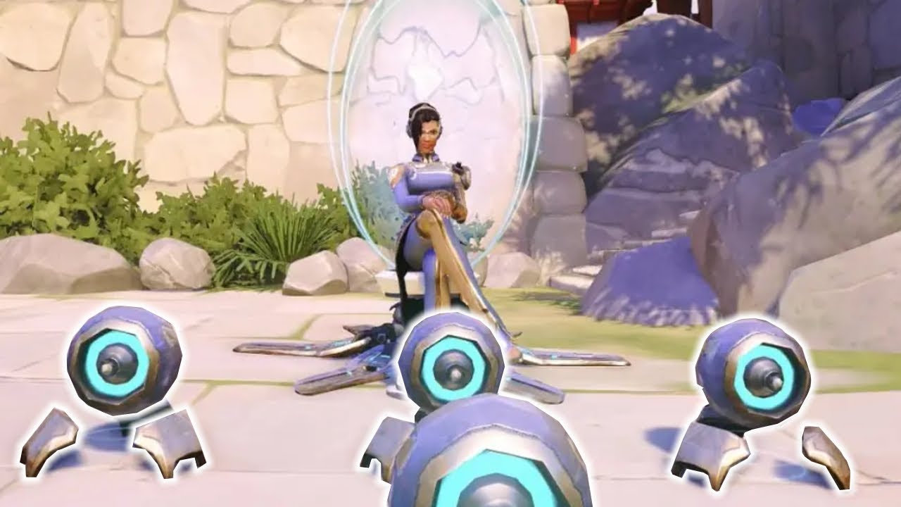 THE MOST ANNOYING SYMMETRA TURRETS - Overwatch