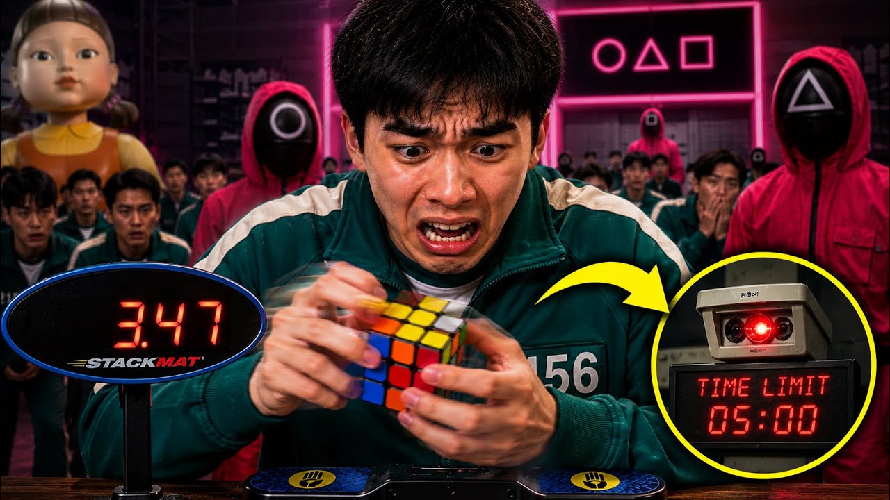 IF CUBERS WERE IN SQUID GAME 3