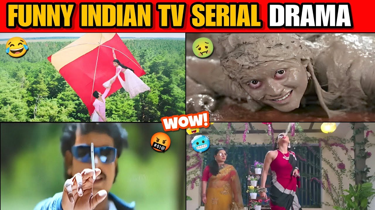 Funny Indian tv serial drama😂|  science and logic rip🔥