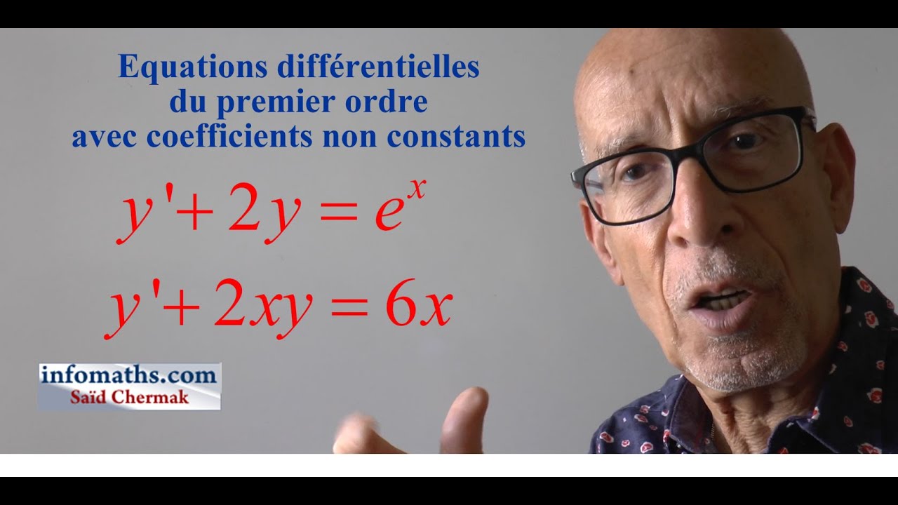 ÉQUATIONS DIFFÉRENTIELLES DU PREMIER ORDRE. PARTIE II