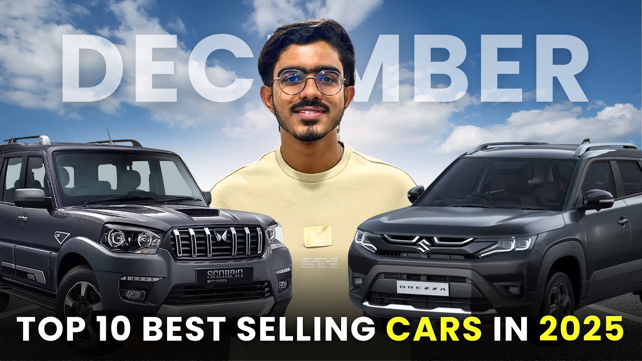 🔥 December 2025 Top 10 Best Selling Cars in India 🚗 | Sabse Zyada Bikne Wali Gaadiyan 📊